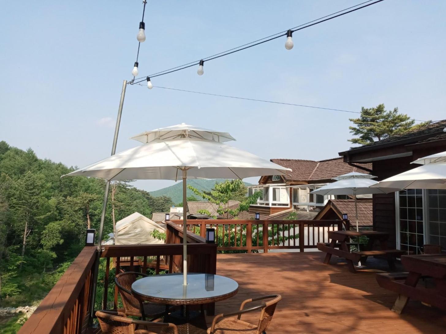 Mayfare Narsha Pyeongchang Villa Bagian luar foto