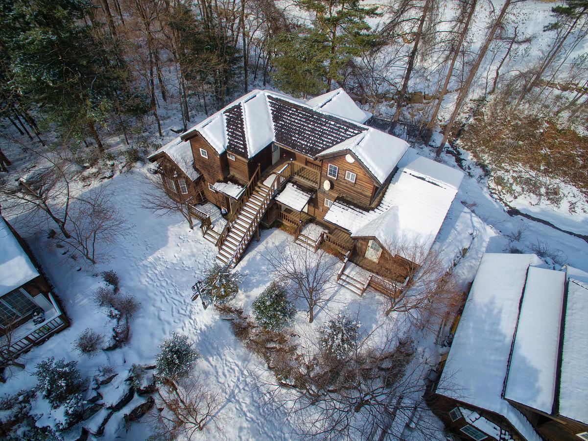 Mayfare Narsha Pyeongchang Villa Bagian luar foto